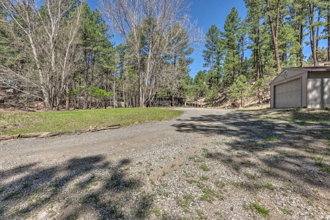 Tranquil Cabin With Stream And Deck Near Dtwn Ruidoso! Exterior foto